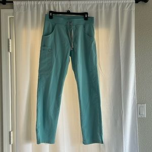 Figs size small aqua pants
